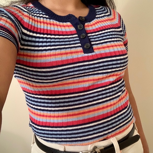 80s inspired top - Picture 1 of 3